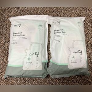 Breastmilk storage bags